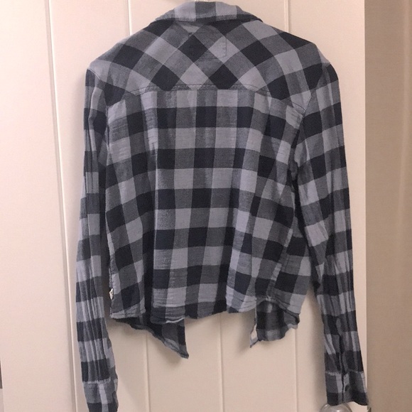Button Front Shirt from Garage (Cropped) - Picture 2 of 3